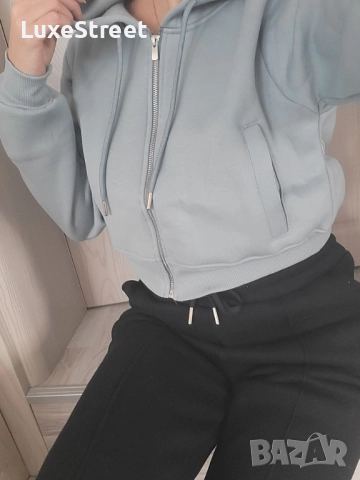 Разпродажба ✨ Къси Ватирани Суичъри ✨, снимка 5 - Суичъри - 52000883