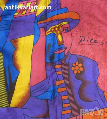 Дамски Шал Пикасо, снимка 7 - Шалове - 31860848