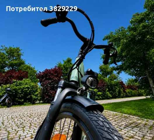 Електрически велосипед 250W HillMiles MileCity 1 26 инча 36V 13Ah , снимка 5 - Велосипеди - 55850013