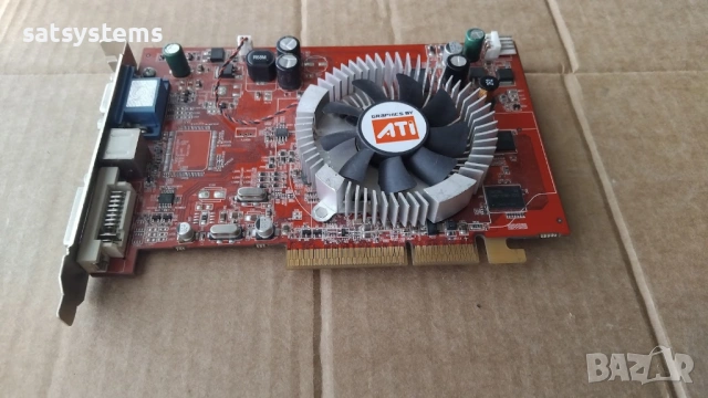 Видео карта ATi Radeon Asus X1650 Pro 512MB GDDR2 128bit AGP, снимка 5 - Видеокарти - 53928304