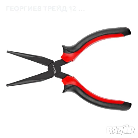 Клещи с удължени полукръгли прави челюсти 180 мм,двукомпонентни дръжки, снимка 3 - Клещи - 50167562