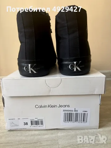 Calvin Klein Jeans кецове 38 номер., снимка 4 - Кецове - 55797815
