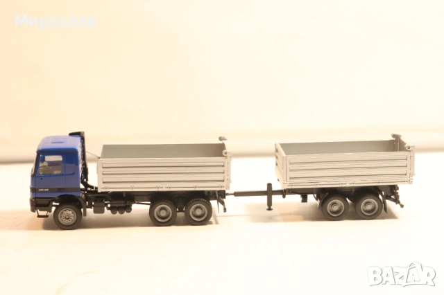 HERPA H0 1/87 MERCEDES ACTROS КАМИОН САМОСВАЛ МОДЕЛ