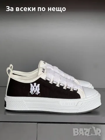Amiri Мъжки Маратонки👟Мъжки Спортни Обувки👟Платненки Амири👟Кецове Код SEM-636, снимка 4 - Маратонки - 55904087