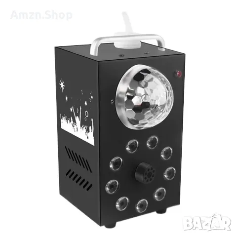 Сценично осветление 700W 3в1 Машина за мъгла и дим, звуково активирана стробоскоп LED RGB,, снимка 4 - Лед осветление - 50196215