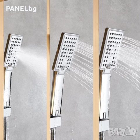 Хидромасажен душ панел Албион,лед осветление и дисплей-БЕЗПЛАТНА ДОСТАВКА , снимка 8 - Душове - 35555476