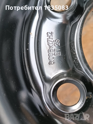 Резервна гума/патерица 17ка 5х112 Mercedes GLK, снимка 4 - Гуми и джанти - 52649776