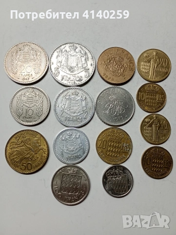 ФРАНЦИЯ МОНЕТИ 5 ФРАНКА 1945 Г 2 ФРАНКА 1943 Г 1 ФРАНК 1943 Г 