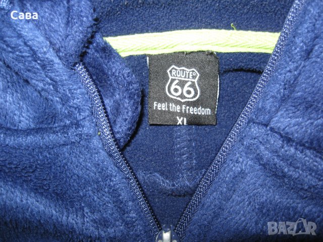 Поларен суичър ROUTE -66   дамски,ХЛ-2ХЛ