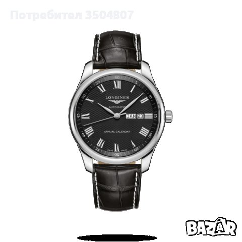 Мъжки часовник Longines Master Collection Automatic Black Dial - 4199.99 лв., снимка 1