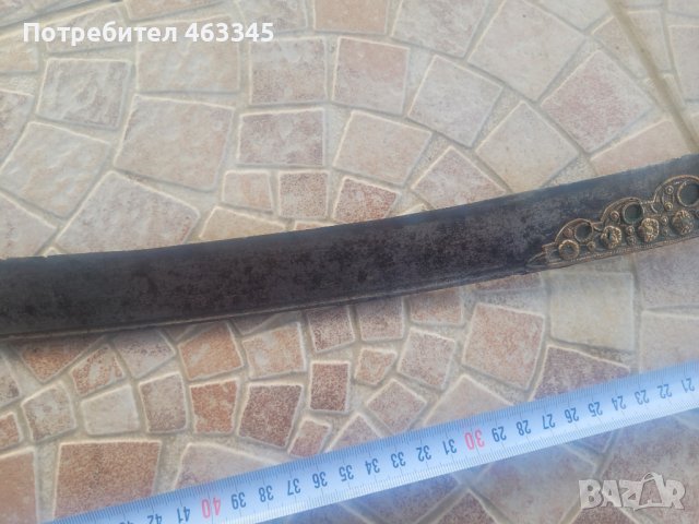 Ятаган, нож,, кама, кинжал, нож, каракулак, снимка 8 - Антикварни и старинни предмети - 44238973