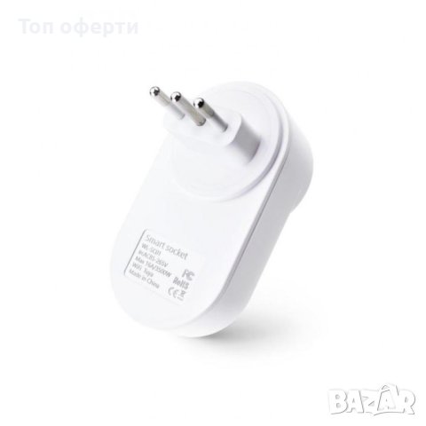 Контакт TUYA Smart Power Plug, Интелигентен, WiFi, 220-240 V, 16 A, Съвместим с AndroidiOS, снимка 6 - Друга електроника - 44465216