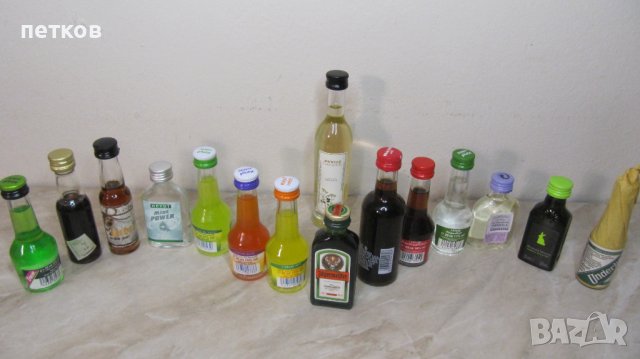 колекция 18 бр. мини бутилки, снимка 2 - Колекции - 40378648