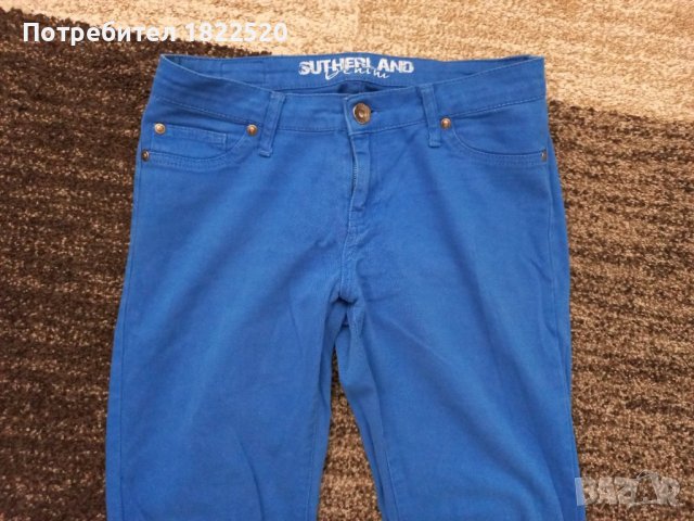 Турско сини дънки Sutherland, снимка 4 - Дънки - 40227521