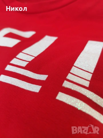 Маркова, модерна тениска/ блуза Gaelle Paris в червено , снимка 5 - Детски Блузи и туники - 53080953