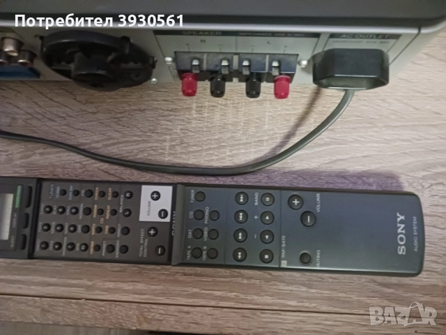 Усилвател sony ta vf1 s оригинално дистанционно, снимка 5 - Ресийвъри, усилватели, смесителни пултове - 52776010