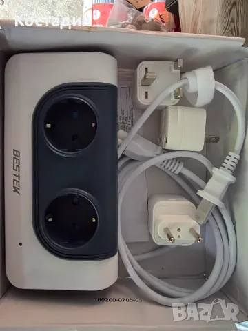 BESTEK Travel Power Converter / Преобразувател на напрежение и пътуващ адаптер (200W)
