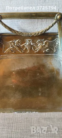 Месингова лопатка за трохи, снимка 2 - Антикварни и старинни предмети - 56051333