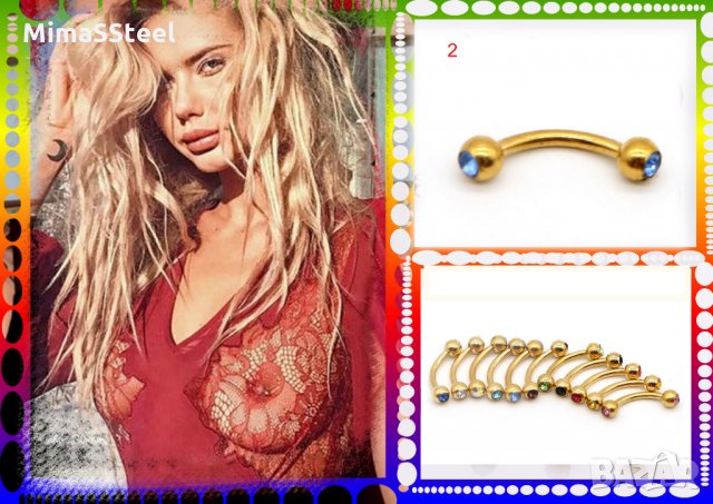 Пиърсинг пиерсинг пирсинг пиарсинг пиърс пирс обеци обеца обица обици , снимка 3 - Други - 29415486
