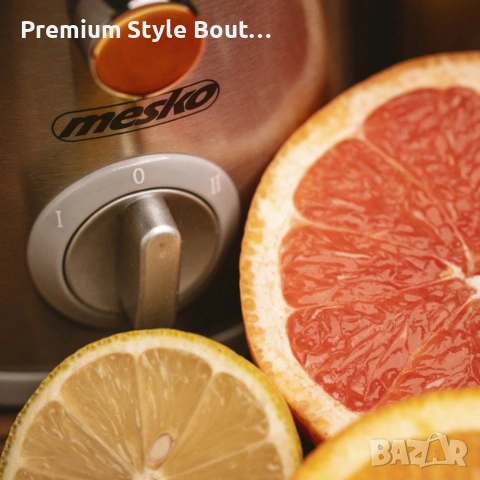 Компактна сокоизстисквачка Mesko MS 4126 , снимка 8 - Друга електроника - 54158685