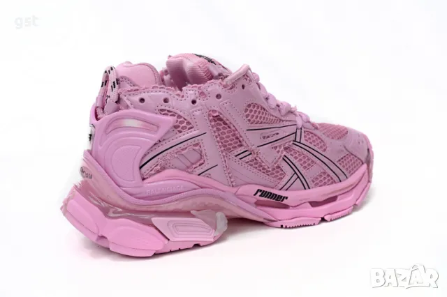 Уникални Дамски Balenciag Pink Runner Edition Маратонки Дамски , снимка 7 - Маратонки - 49995276