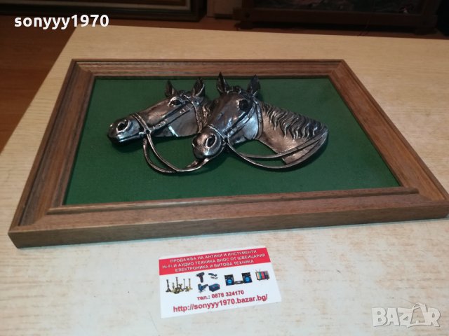 коне-картина коне внос германия 0109211217, снимка 11 - Антикварни и старинни предмети - 33990417