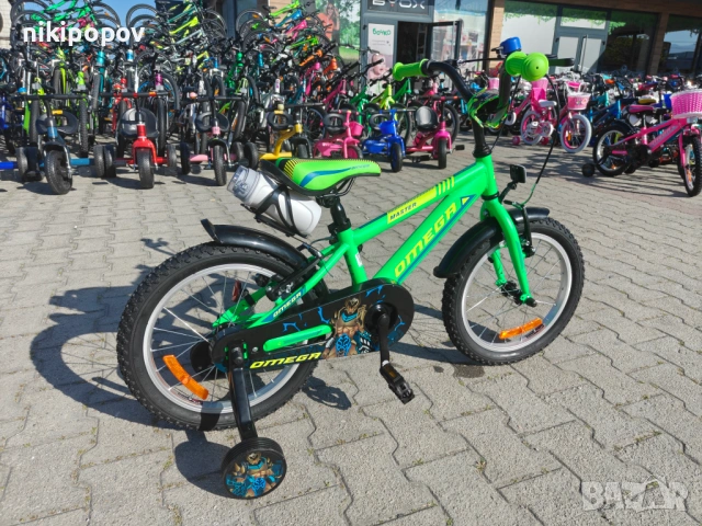 BG Детски велосипед 16" MASTER зелен, снимка 10 - Велосипеди - 54334239