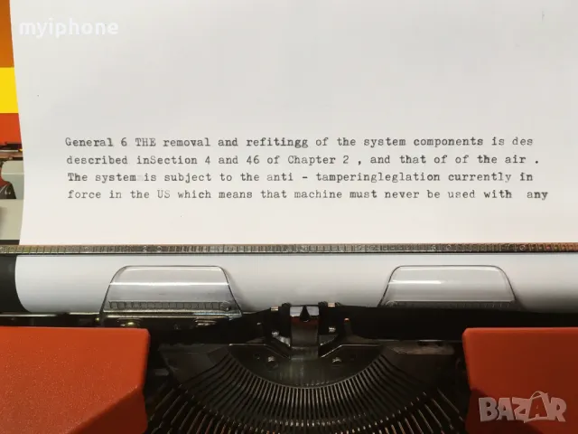 Пишеща Машина Royal обслужена Латиница Qwertz Топ Състояние, снимка 2 - Антикварни и старинни предмети - 48242253