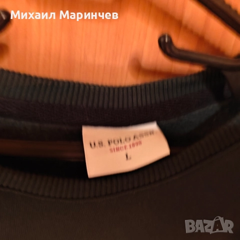 Блуза с дълъг ръкав US POLO L, снимка 3 - Блузи - 51859120