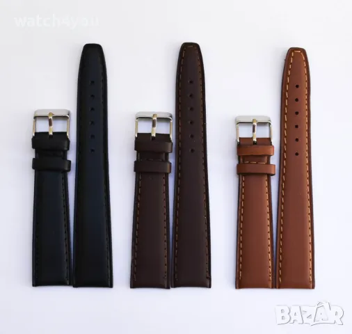 НОВА КАИШКИ ЗА ЧАСОВНИЦИ-РАЗЛИЧНИ ЦВЕТОВЕ.БЯЛА КАФЯВА РОЗОВА ЧЕРВЕНА СИНЯ КОЖЕНА КАИШКА ЗА ЧАСОВНИК, снимка 10 - Каишки за часовници - 18410202