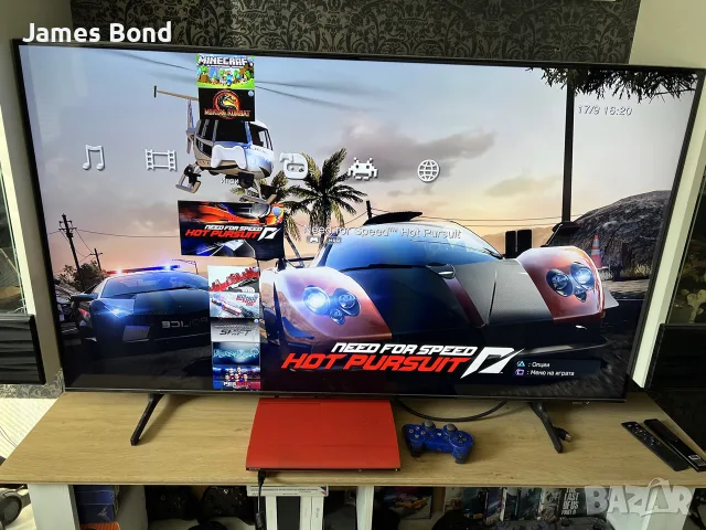 Хакнат PlayStation 3 Super Slim 1TB / 50 Игри / 2 Джойстика / Обслужен , снимка 10 - PlayStation конзоли - 56118271