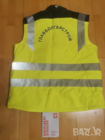 работно облекло жилетка Strauss High-vis softshell bodywarmer e.s.motion, снимка 3 - Якета - 56061493