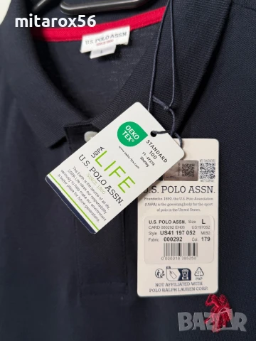 Тениска U.S. Polo Assn. (ОРИГИНАЛНА), снимка 12 - Тениски - 50665987