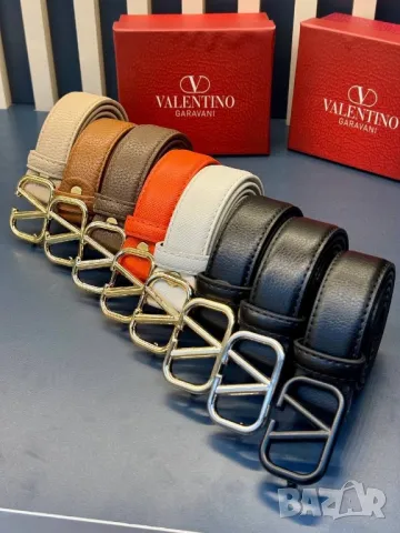 колани от естествена кожа в кутия valentino garavani 