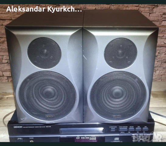 система Denon, състояща се от CD плейър DCD-345, усилвател UPA-F07 и тонколони, снимка 7 - Ресийвъри, усилватели, смесителни пултове - 53936083