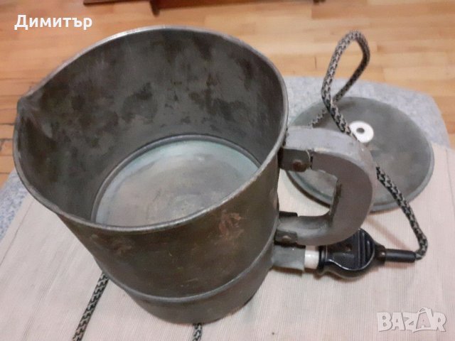 Първата българска електрическа кана от соца.ЕЛПРОМ-ВАРНА 600W, снимка 13 - Антикварни и старинни предмети - 30384338