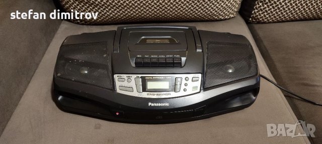Panasonic RX-DS18 Sound Virtualizer XBS AM/FM/CD/Tape Stereo Boom Box, снимка 4 - Радиокасетофони, транзистори - 37346030