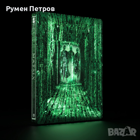 THE MATRIX - 4K+Blu Ray Steelbook - TITANS OF CULT Special 3 DISC Edition, снимка 3 - Blu-Ray филми - 36575153
