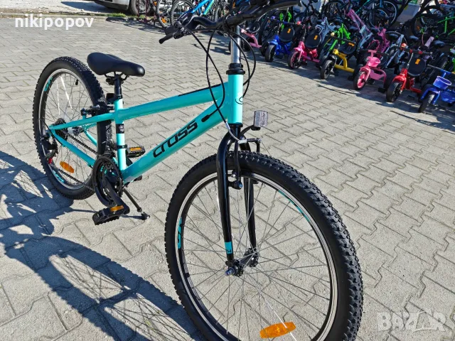 CROSS Велосипед 24" SPIDER син, снимка 5 - Велосипеди - 56530166