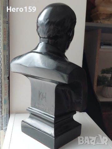 СССР-Много рядък бюст(-папиемаше) на В.И.Ленин/автор Иван Дмитриевич Шадр-1926 год., снимка 10 - Антикварни и старинни предмети - 54328639