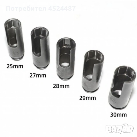 Комплект обратен чук за вадене на дюзи 40 части, снимка 4 - Куфари с инструменти - 53965245