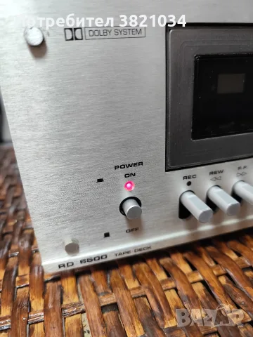 Касетен дек RD6500 tape-deck made in JAPAN
, снимка 4 - Декове - 56480036