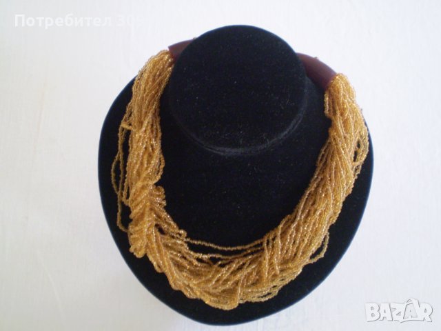 старино колие от мъниста от мурано стъкло