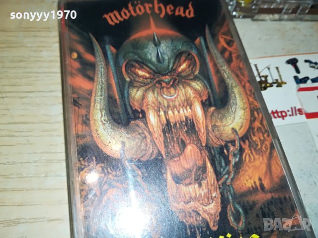 MOTORHEAD-КАСЕТА 1105231108, снимка 4 - Аудио касети - 40663488