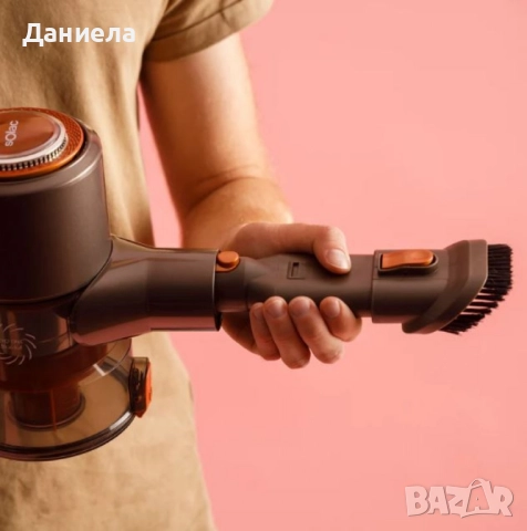 Акумулаторна прахосмукачка Solac Turbobat Digital Flex 29.6V – 200W, снимка 7 - Прахосмукачки - 51589200