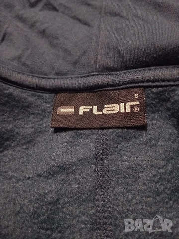 Тъмно син поларен суичър Flair, снимка 4 - Суичъри - 52795125