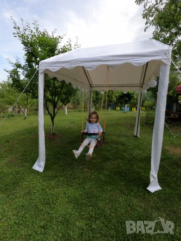 Шатра 3x2м, 500гр/м2 - бяла, снимка 11 - Градински мебели, декорация  - 22602869