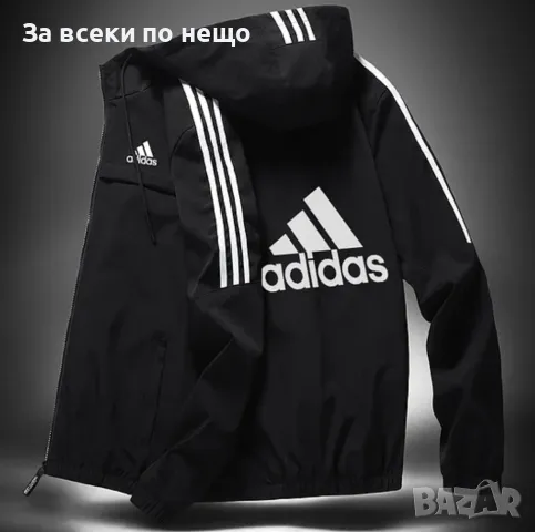 Мъжка ветровка Adidas - Налични различни цветове Код LFS73, снимка 2 - Якета - 47369080