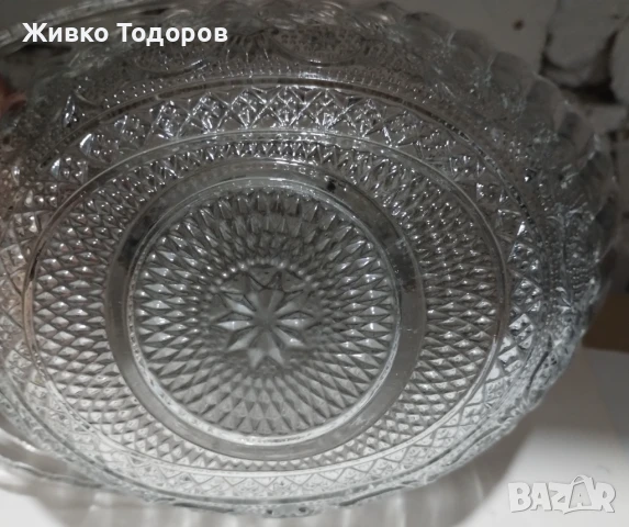 Фруктиери от оловен кристал (над 24%) и стъкло, снимка 13 - Аксесоари за кухня - 51102569