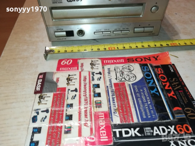 ONKYO CR-185II CD RECEIVER-ВНОС SWISS 0609252006LCHERY, снимка 8 - CD дискове - 51628191